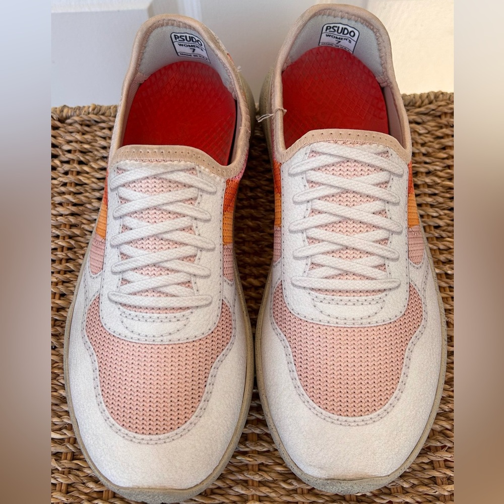 PSUDO Women’s‎ Court Colorblock Washable Sneakers Size 7